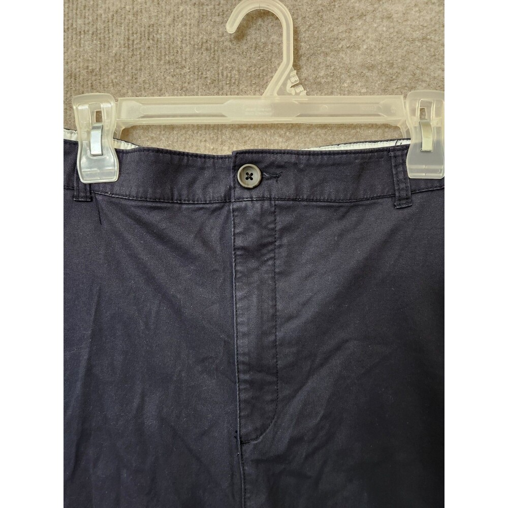Old Navy OGC Chino Tapered Straight Pants Women 2X Navy Elastic Waist StretchNEW - Picture 5 of 10